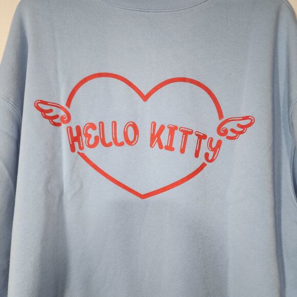 Hello kitty valentine sweatshirt women's graphic XXL - Picture 8 of 9